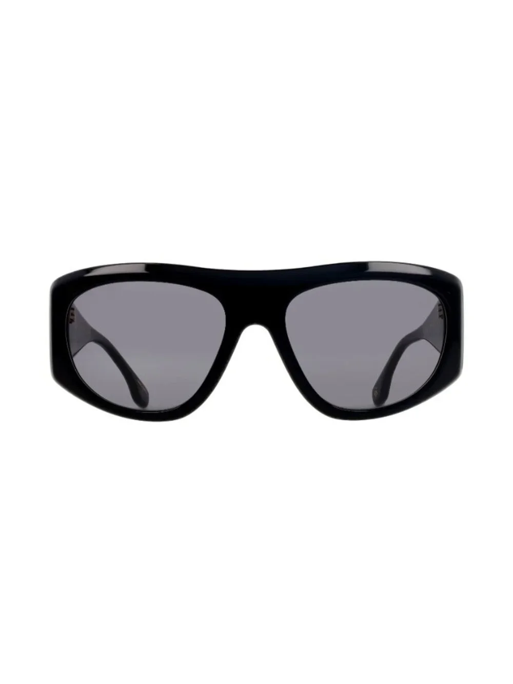 New Raval Eyewear Women's Sunglasses Black Square Grey Lens Acetate Frame CAMILA
